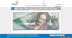 Desktop Screenshot of cm-albufeira.pt